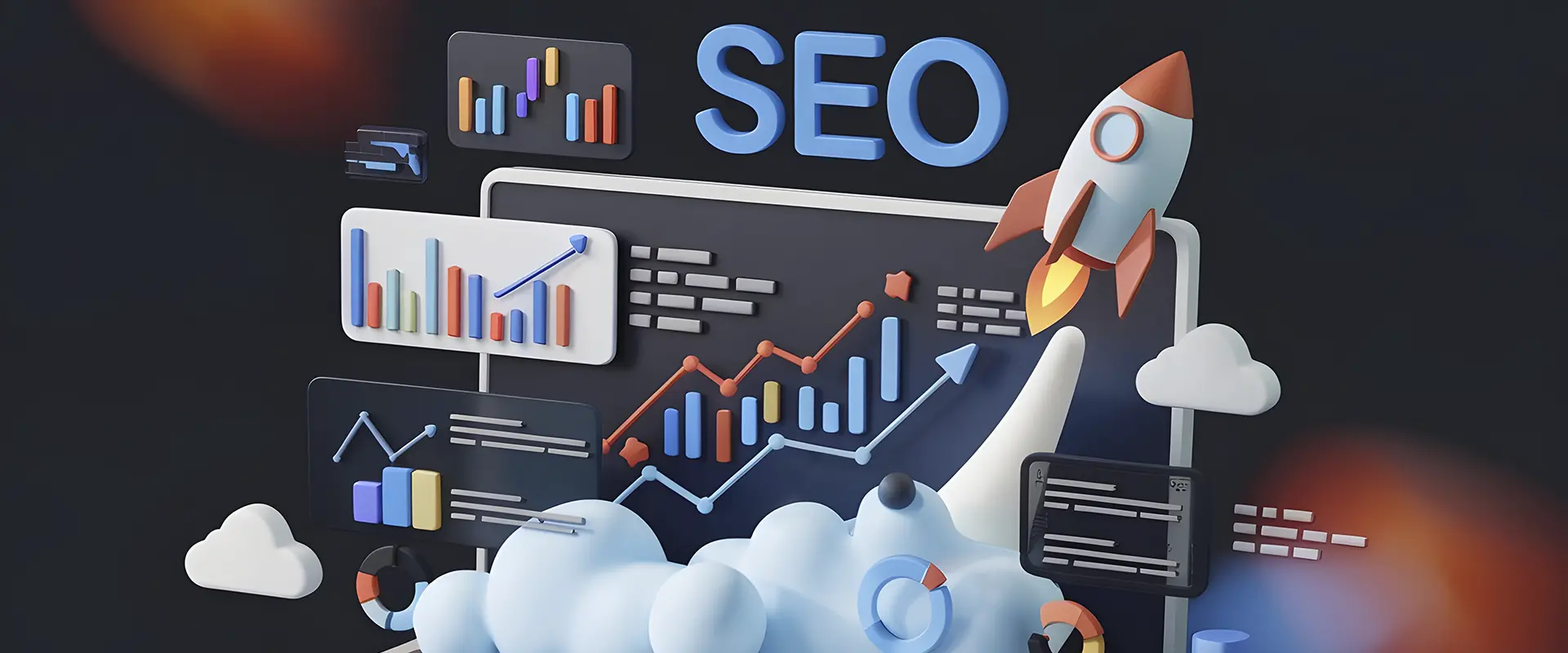 Especialista criando site otimizado para o Google usando técnicas avançadas de SEO